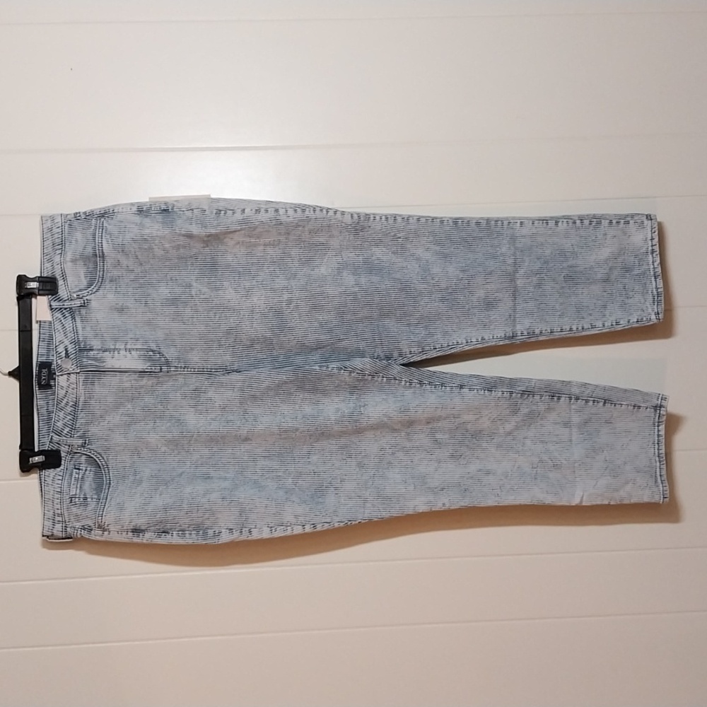NYDJ Blue Striped Jeans 18W NWT - Picture 2 of 7